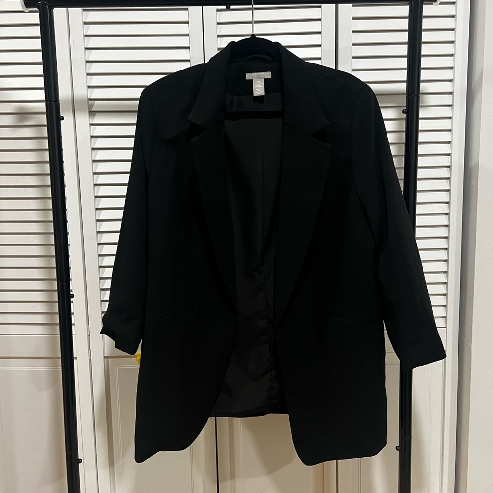 H&M drape blazer